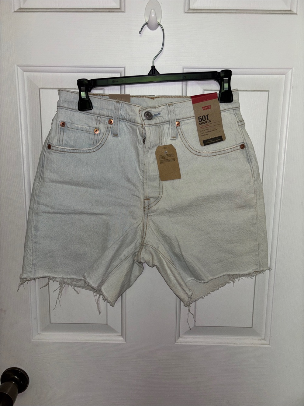 Levi's 501 Cutoff Denim Shorts